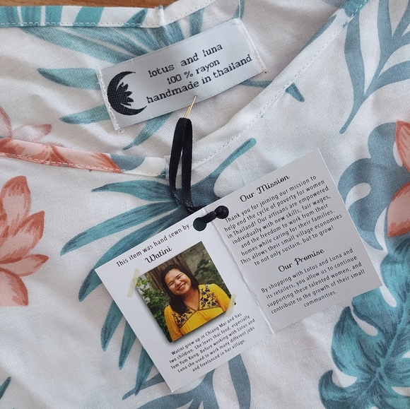 Lotus and Luna Honolulu Tie Tank - Picture 6 of 6